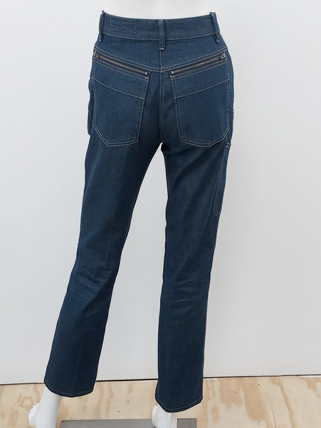 Denim Fitted Pants Size 34/0