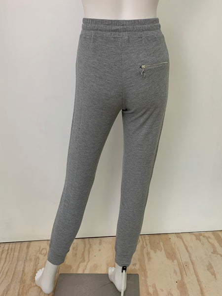 High Rise Textured Sweatpants Size XS