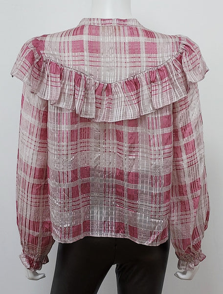 Erica Ruffle Top Size Small