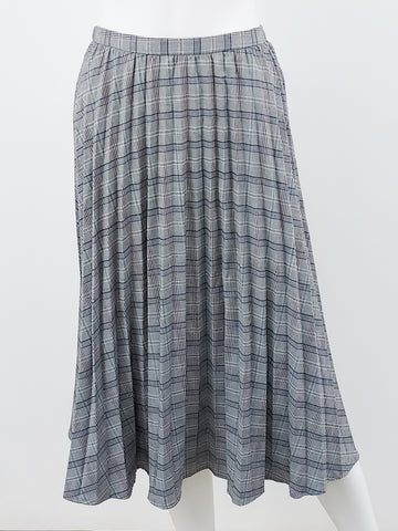 Plaid Pleated Skirt Size Small