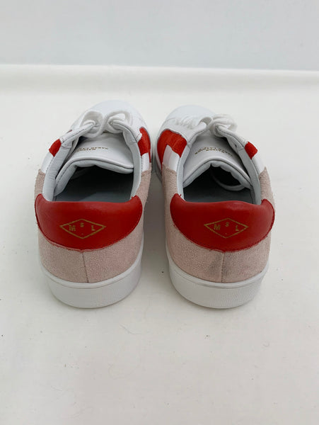 Claudia Leather Sneakers Size 37 NWOB