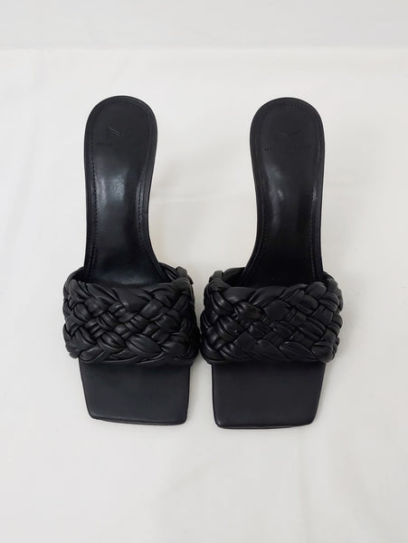 Square Toed Mules Size 8