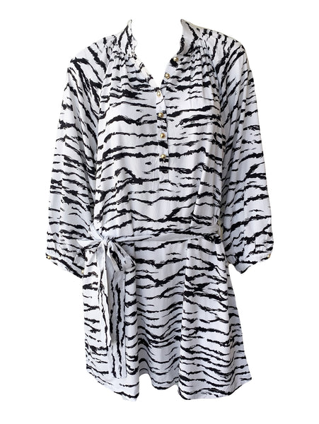 Amy Tiger Print Dress Size XS NWT