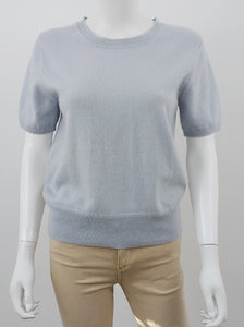 Short Sleeve Cashmere Sweater Size Medium