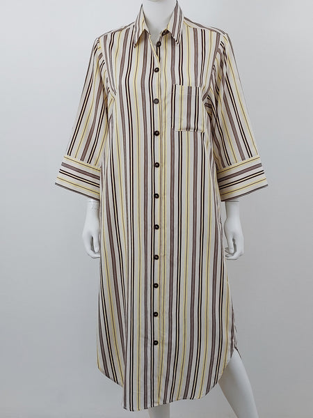 Striped Shirt Dress Size 2