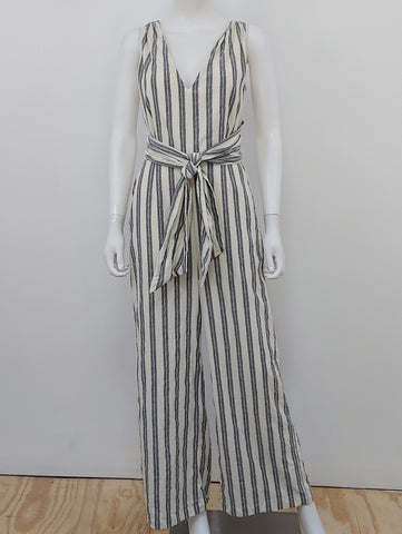 Marley Striped Jumpsuit Size 2