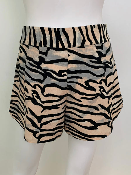 Zebra Print Shorts Size 8