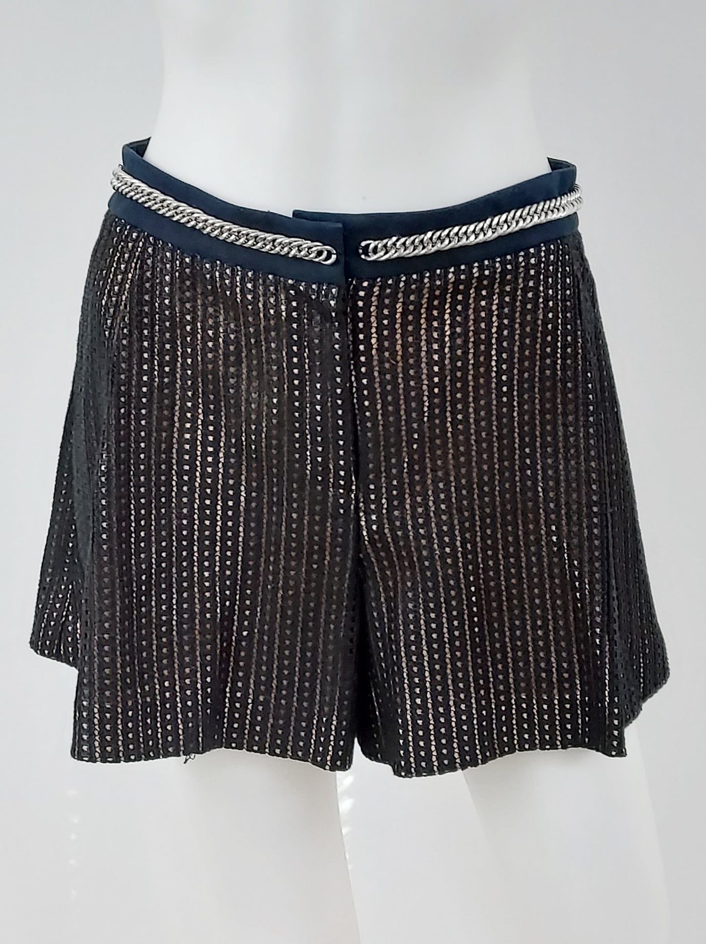 Chain Detail Shorts Size 2