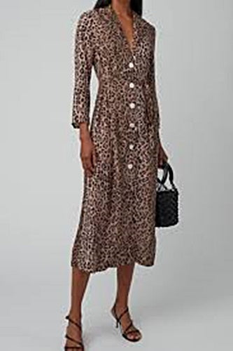 Sienna Leopard Shirt Jacket Size XS