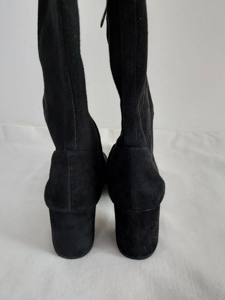 Hai Tall Suede Boots Size 7.5