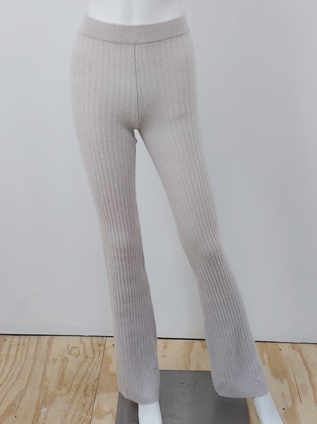 Vivienne Ribbed Cashmere Pants Size XS