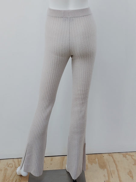 Vivienne Ribbed Cashmere Pants Size XS