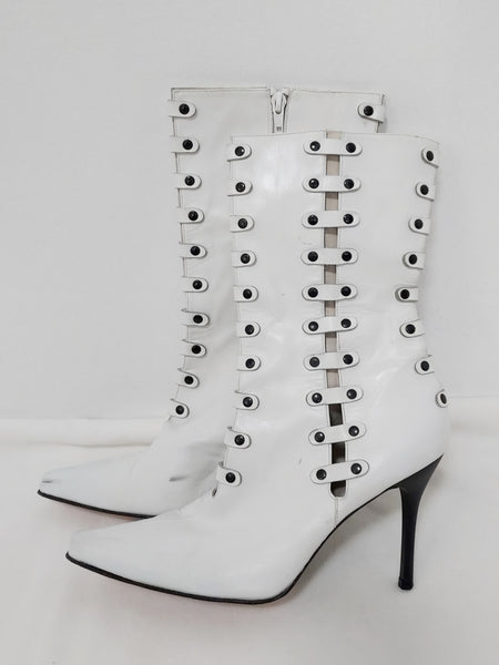 Studded Cutout Booties Size 39.5