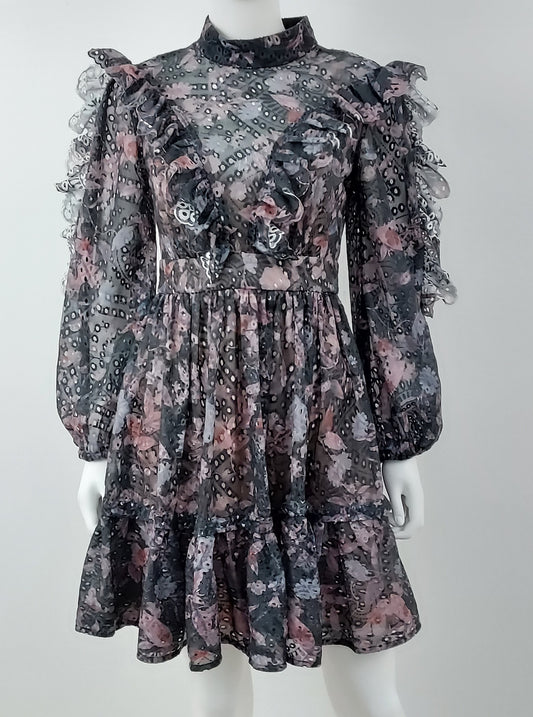 Floral Mini Dress Size Small