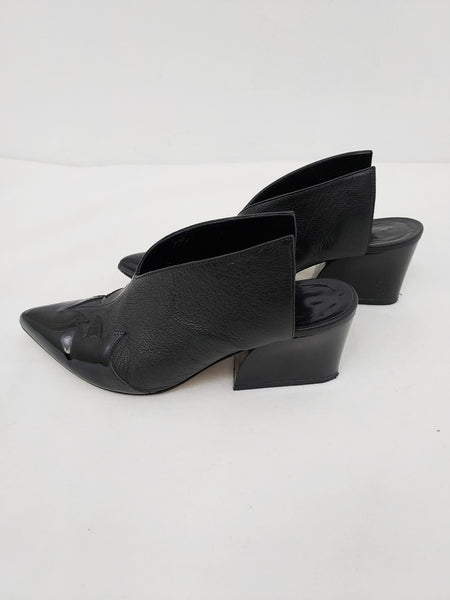Patent Leather Western Mules Size 7.5
