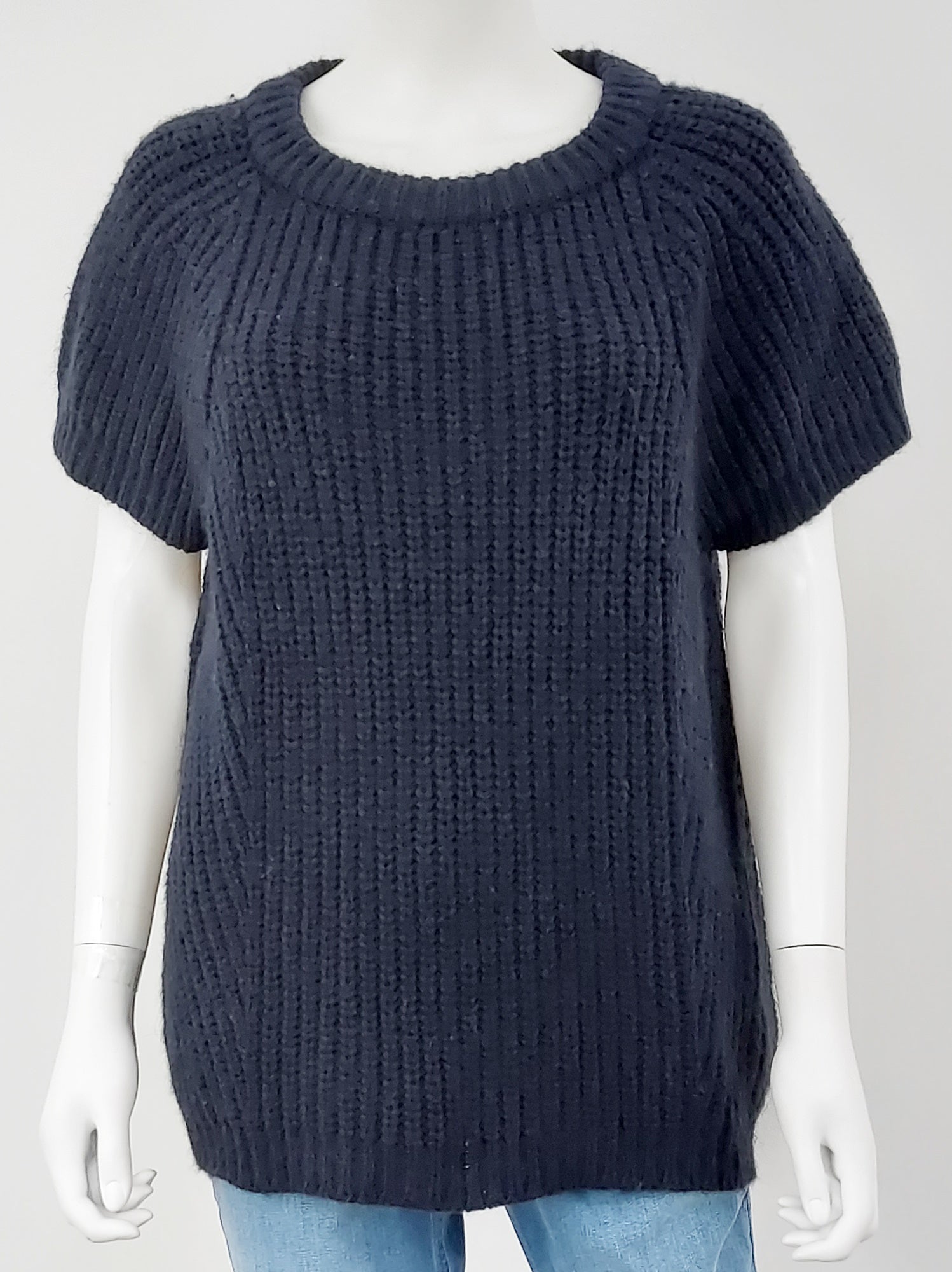 Alpaca Short Sleeve Sweater Size 2/Medium