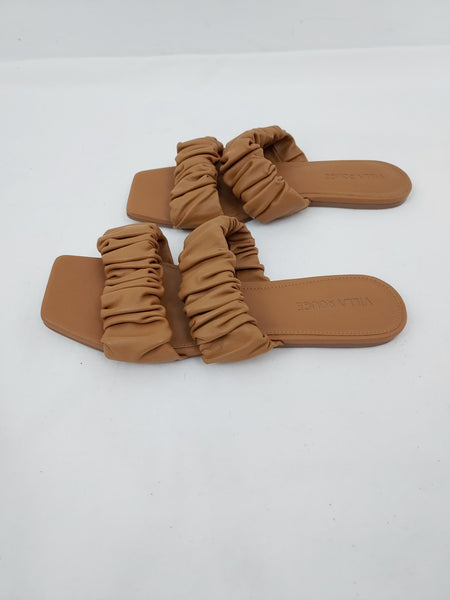 Frankie Ruched Sandals Size 7